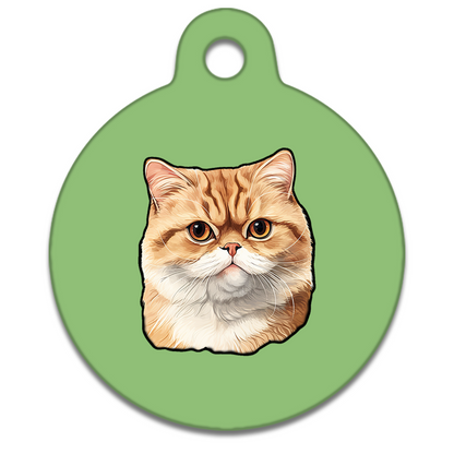19mm Diameter Tiny Size - Exotic Shorthair