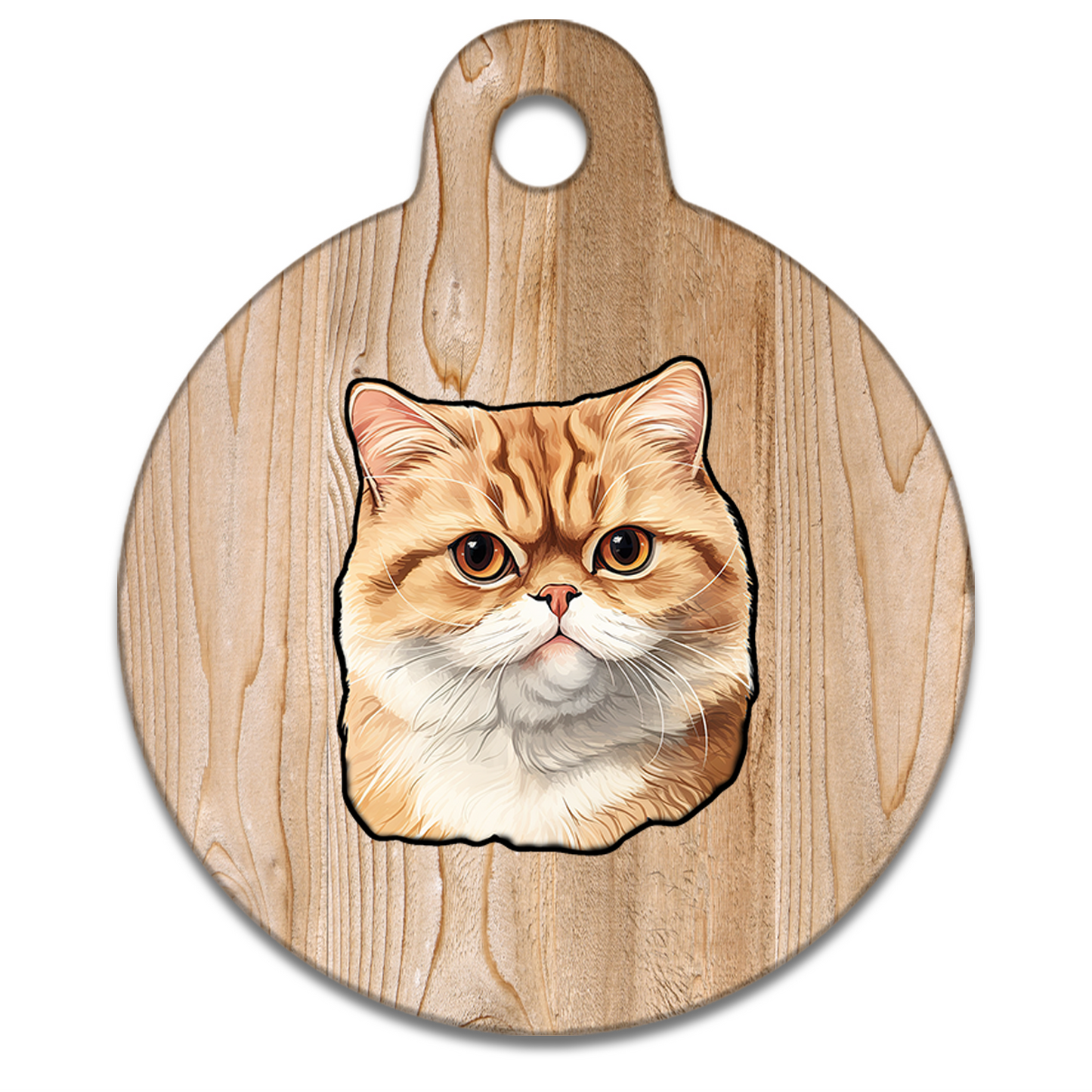 19mm Diameter Tiny Size - Exotic Shorthair