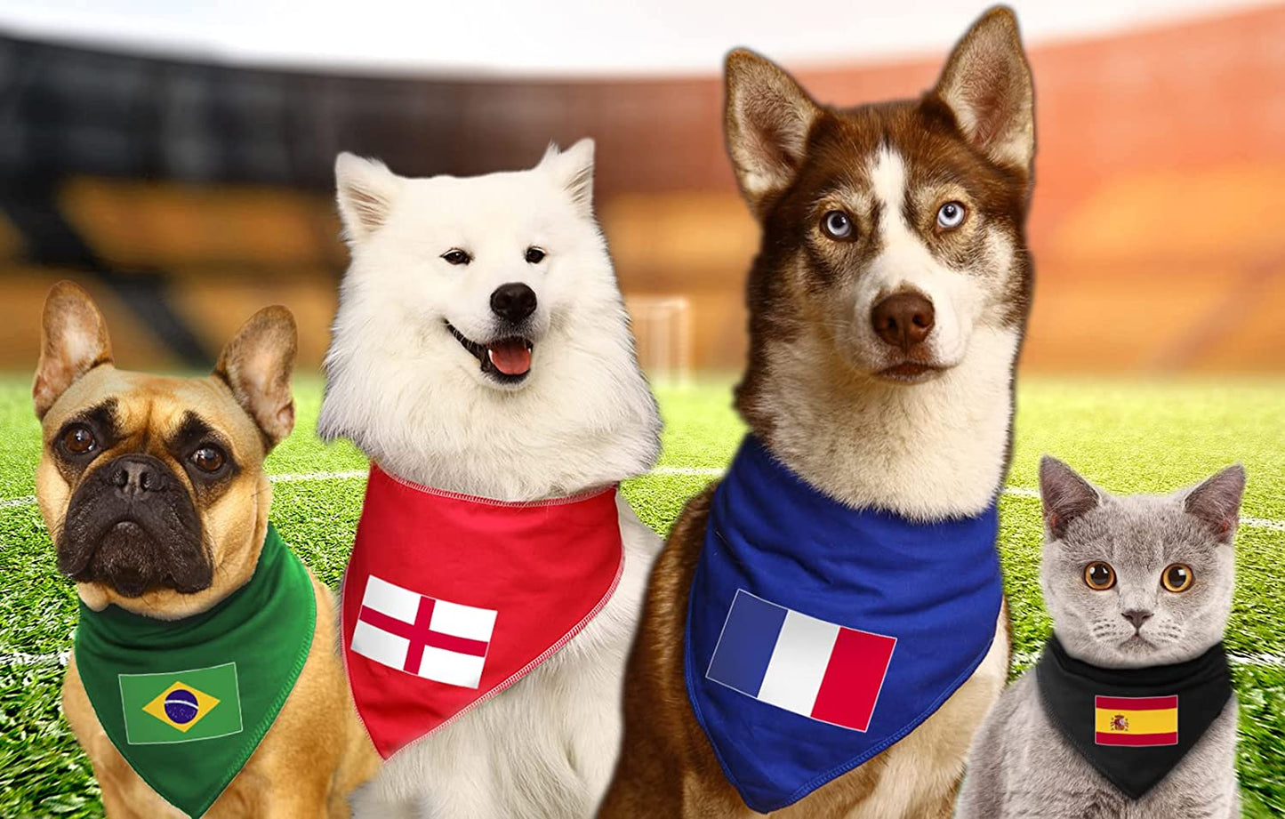 Serbia Flag Dog Bandana