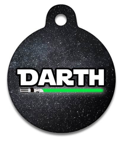 Star Paws Green - Pet ID Tag