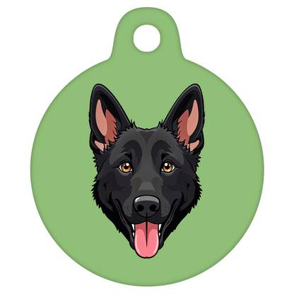 31mm Diameter Medium Size - German Shepherd Dog