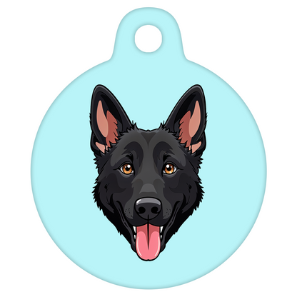 31mm Diameter Medium Size - German Shepherd Dog