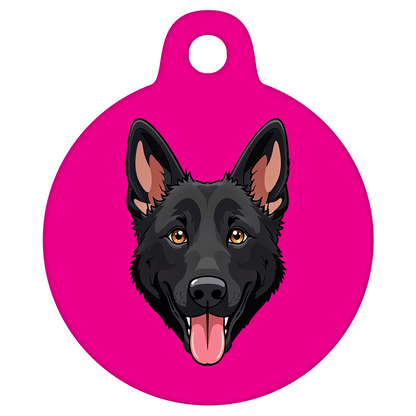 31mm Diameter Medium Size - German Shepherd Dog
