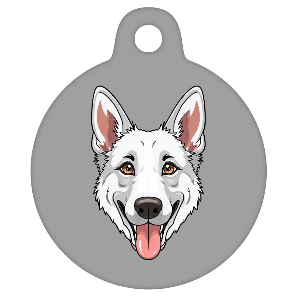 31mm Diameter Medium Size - German Shepherd Dog
