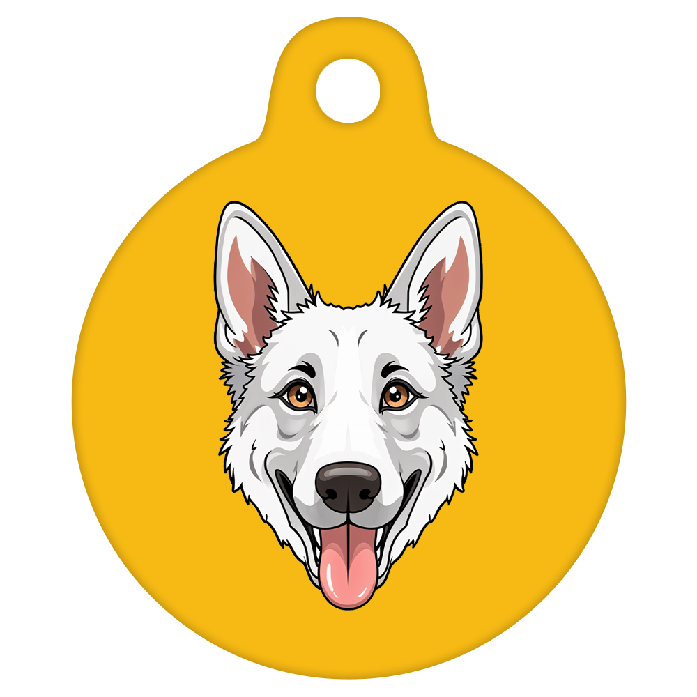 31mm Diameter Medium Size - German Shepherd Dog