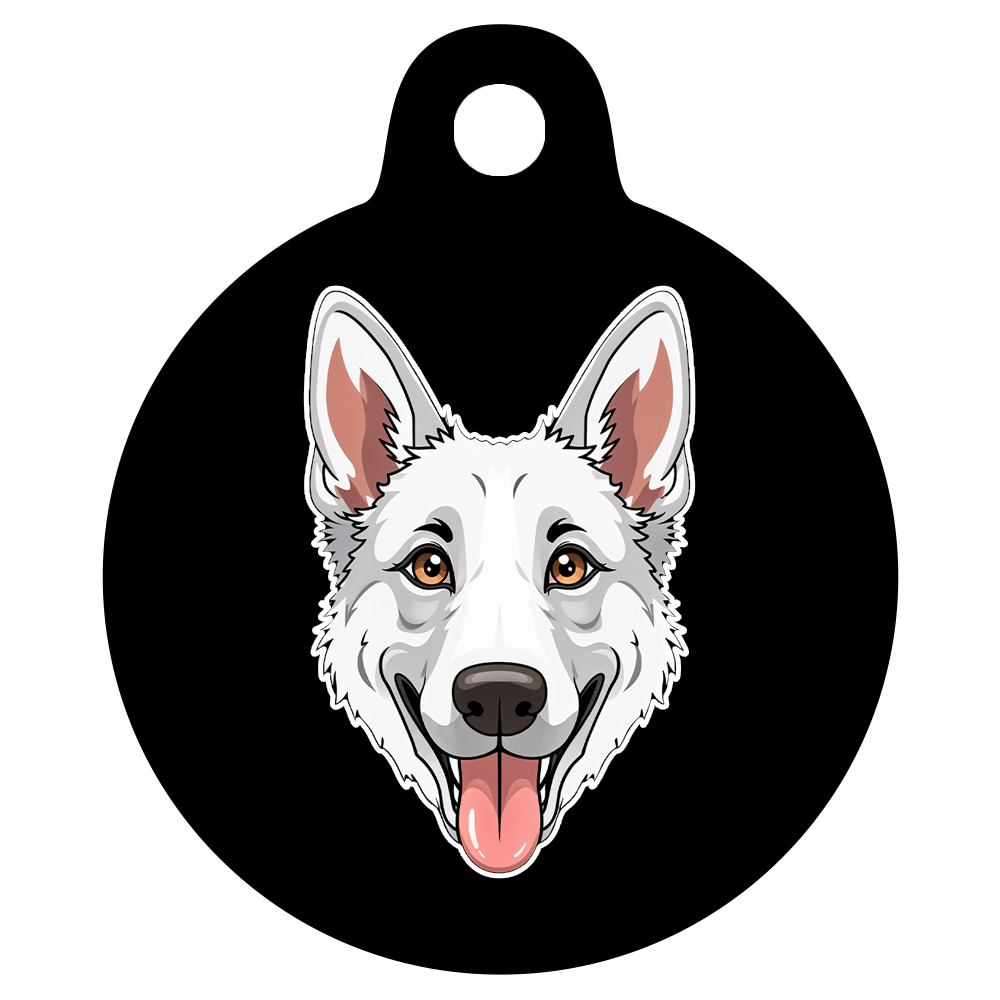 31mm Diameter Medium Size - German Shepherd Dog