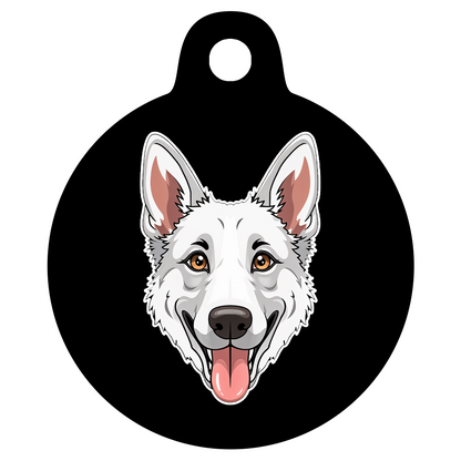 31mm Diameter Medium Size - German Shepherd Dog