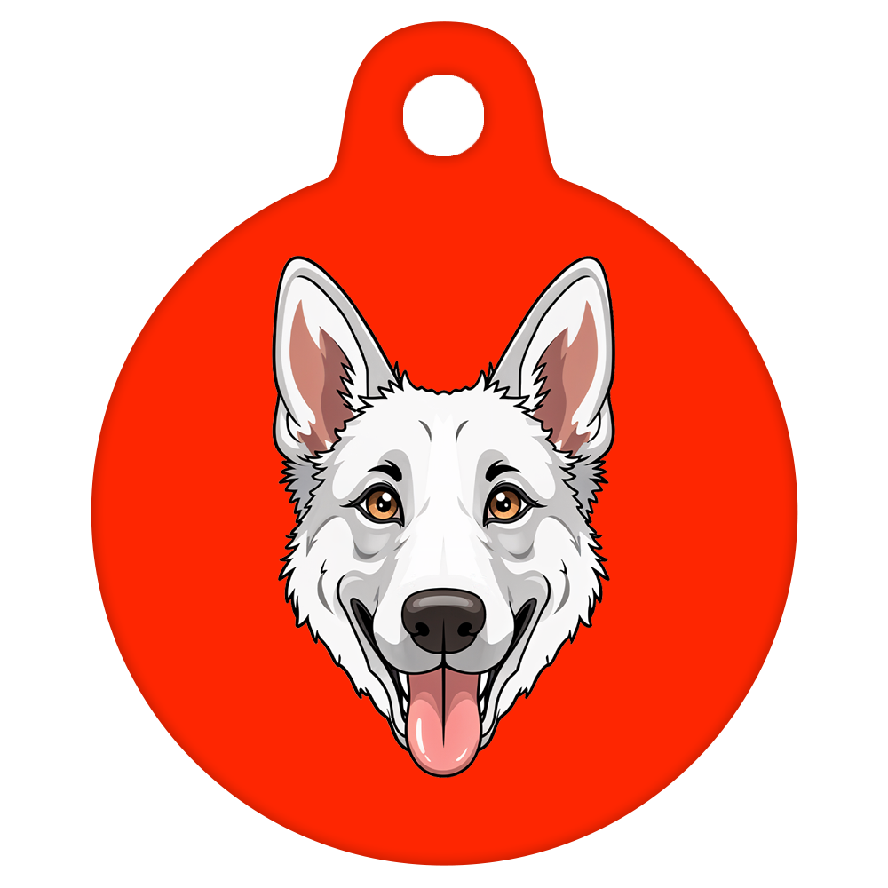 31mm Diameter Medium Size - German Shepherd Dog