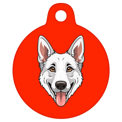 31mm Diameter Medium Size - German Shepherd Dog