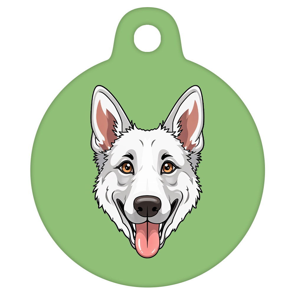 31mm Diameter Medium Size - German Shepherd Dog