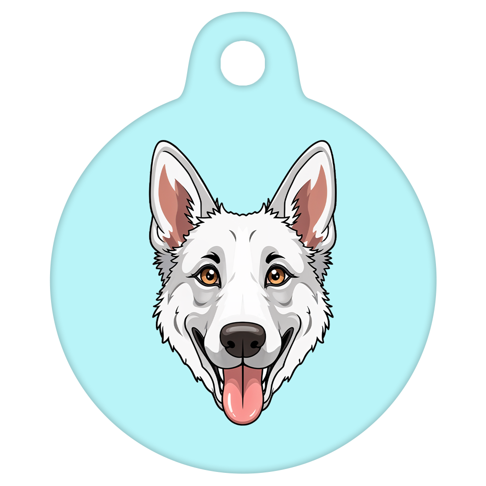 31mm Diameter Medium Size - German Shepherd Dog