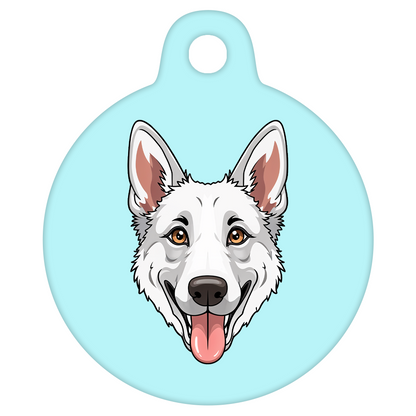 31mm Diameter Medium Size - German Shepherd Dog