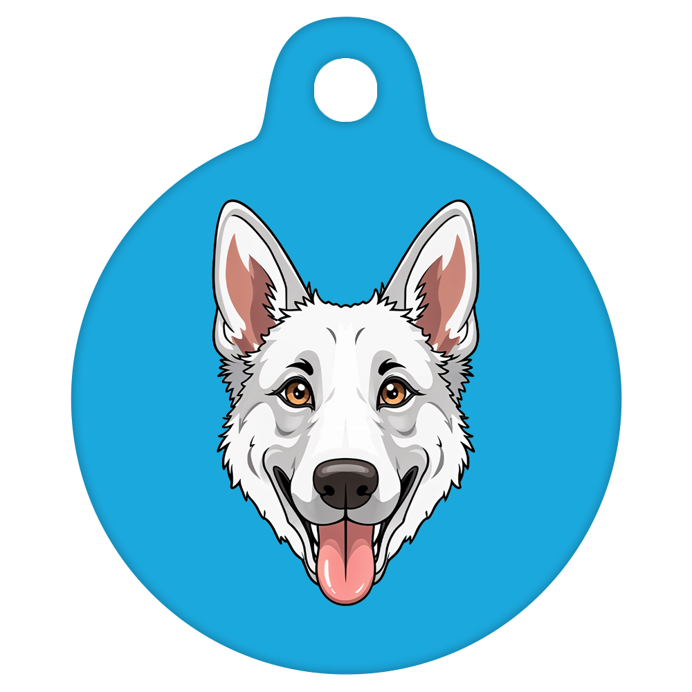 31mm Diameter Medium Size - German Shepherd Dog