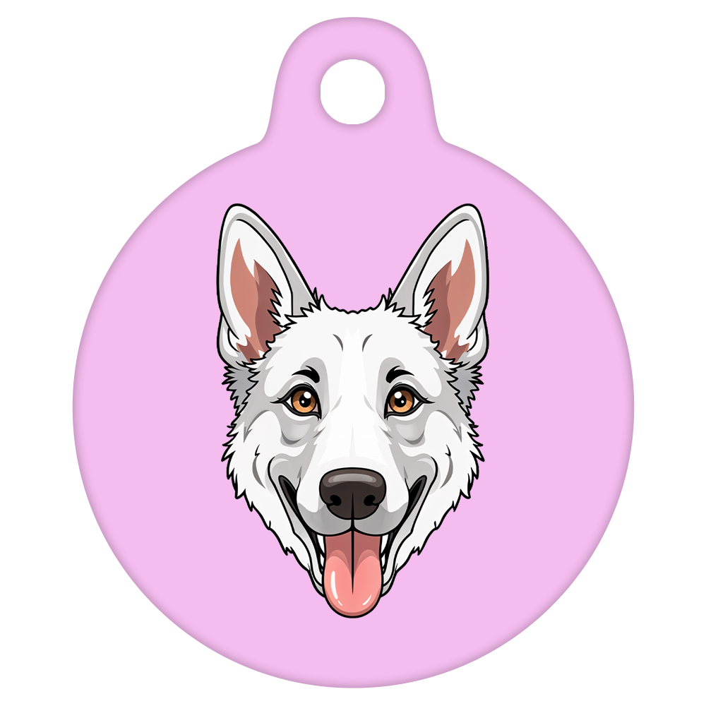 31mm Diameter Medium Size - German Shepherd Dog