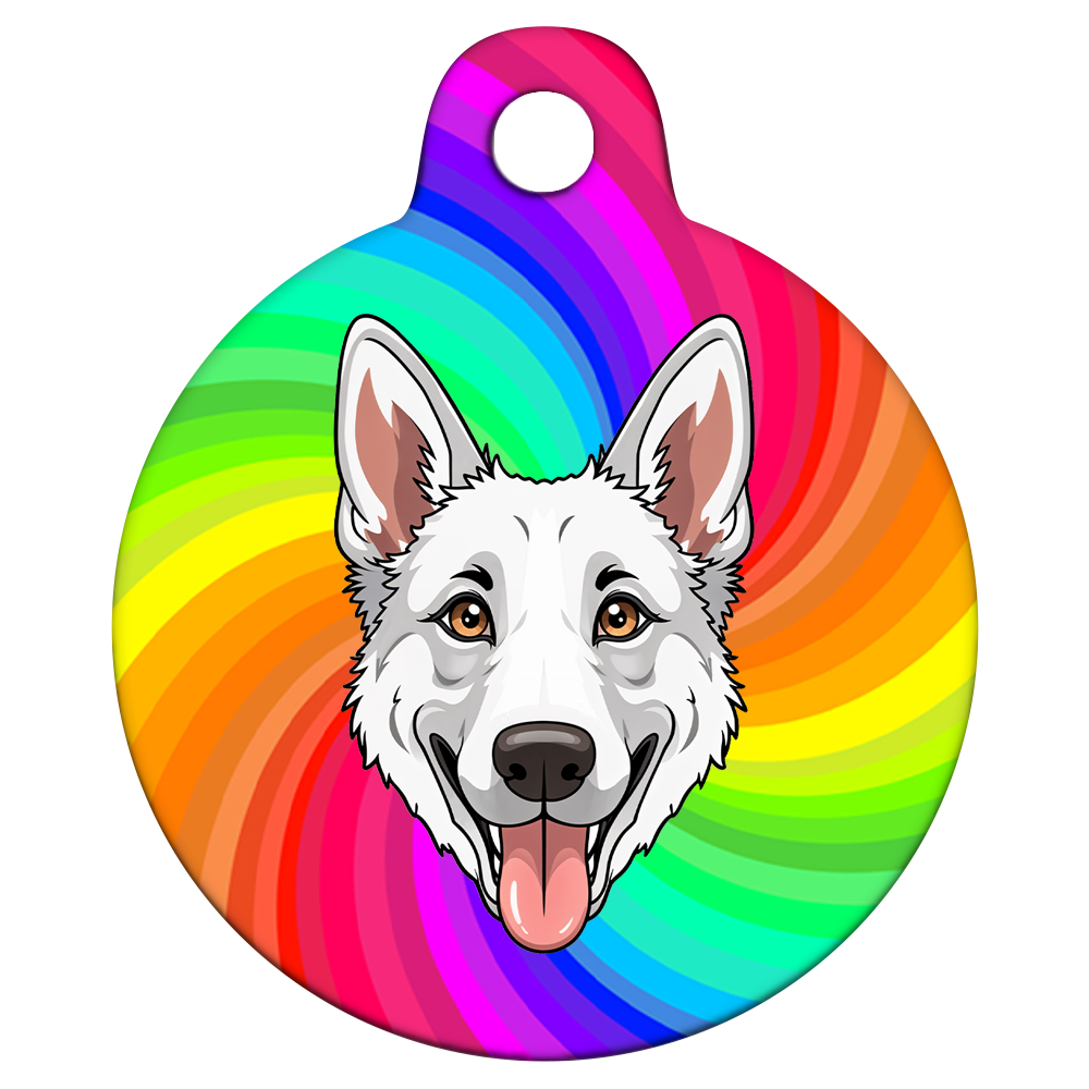 31mm Diameter Medium Size - German Shepherd Dog