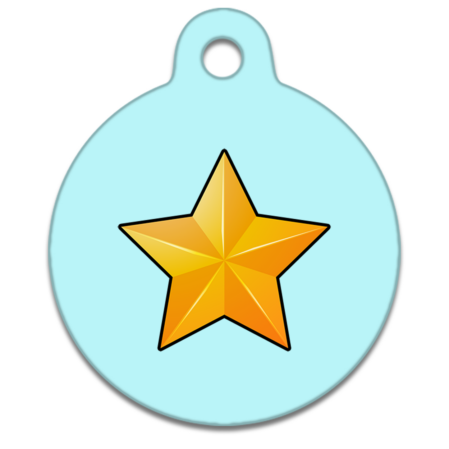 31mm Diameter Medium Size - Motifs Dog Tag