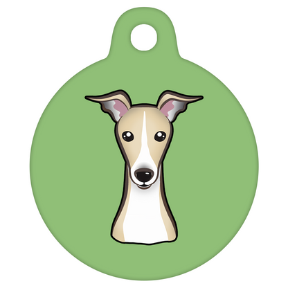 25mm Diameter Small Size - Whippet Dog