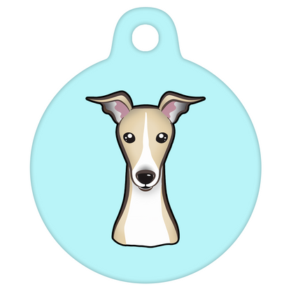 25mm Diameter Small Size - Whippet Dog