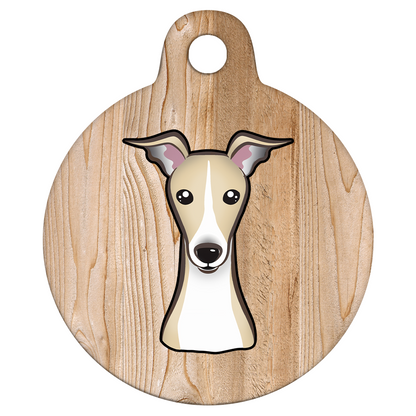 25mm Diameter Small Size - Whippet Dog
