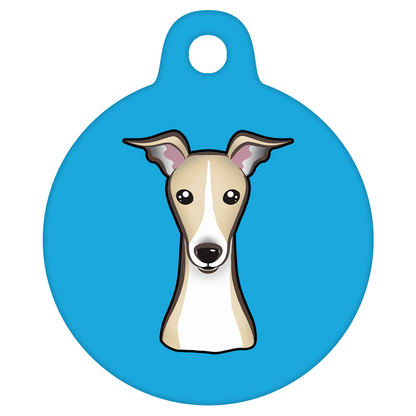 25mm Diameter Small Size - Whippet Dog