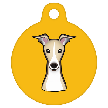 25mm Diameter Small Size - Whippet Dog