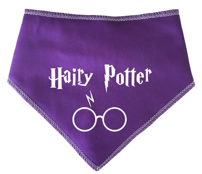 Hairy Potter Dog Bandana