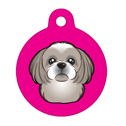 25mm Diameter Small Size - Shih Tzu Dog