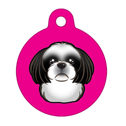 25mm Diameter Small Size - Shih Tzu Dog