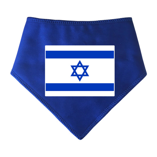 Israel Flag Dog Bandana