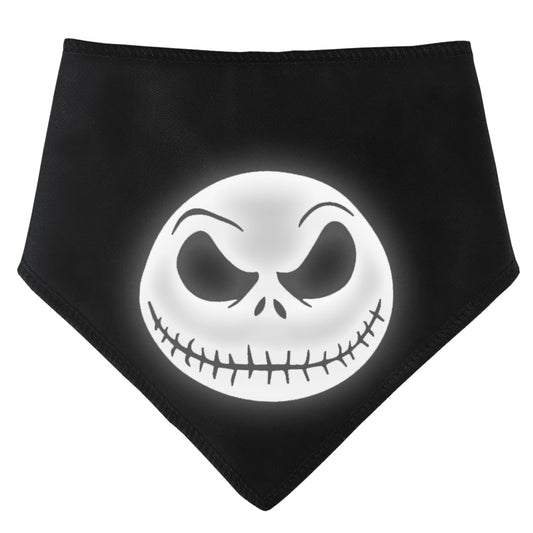 Pumpkin Jack Dog Reflective Bandana