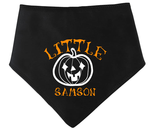 Little Pumpkin Any Name Dog Bandana