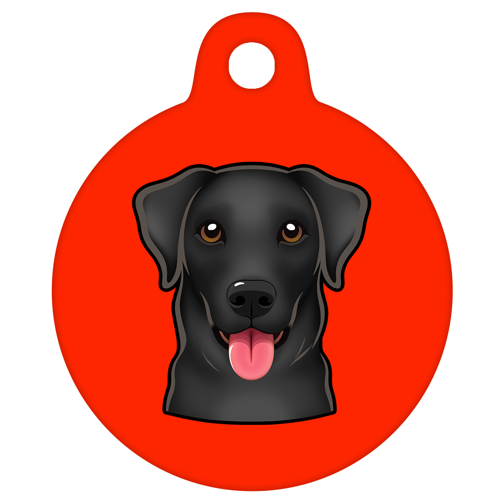 25mm Diameter Small Size - Labrador Dog