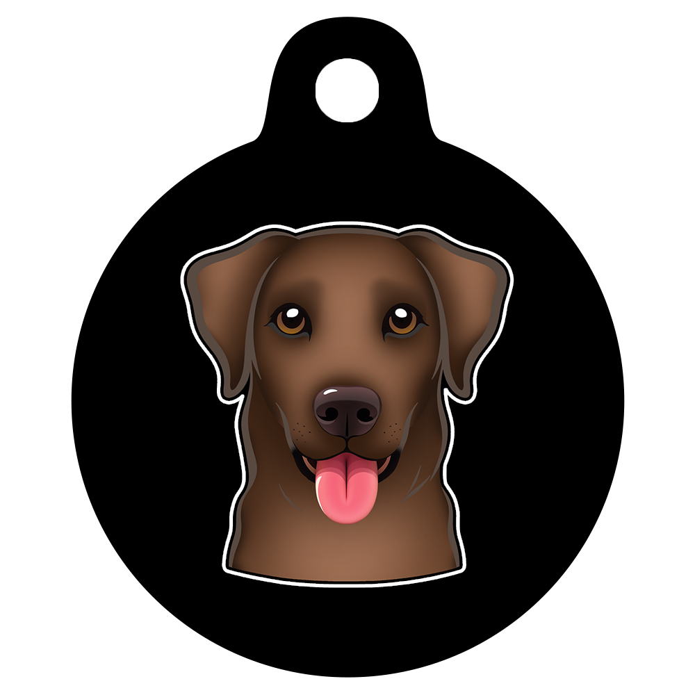 31mm Diameter Medium Size - Labrador Dog