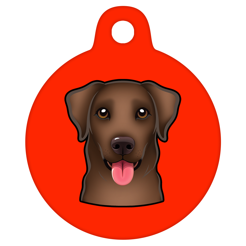 31mm Diameter Medium Size - Labrador Dog