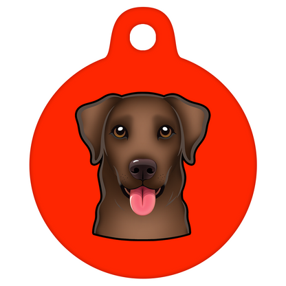 31mm Diameter Medium Size - Labrador Dog