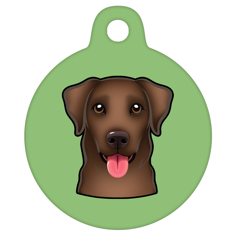 31mm Diameter Medium Size - Labrador Dog