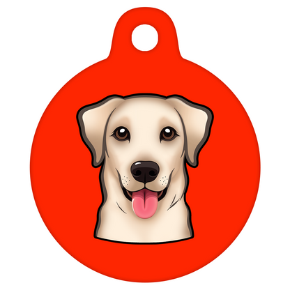 25mm Diameter Small Size - Labrador Dog