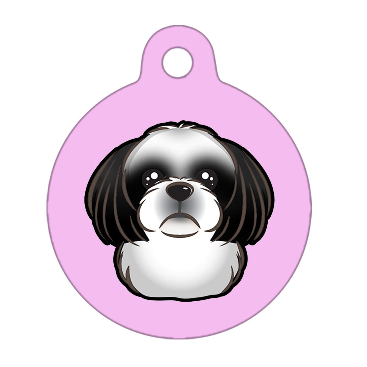 25mm Diameter Small Size - Shih Tzu Dog
