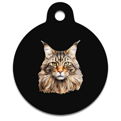 25mm Diameter Small Size - Maine Coon