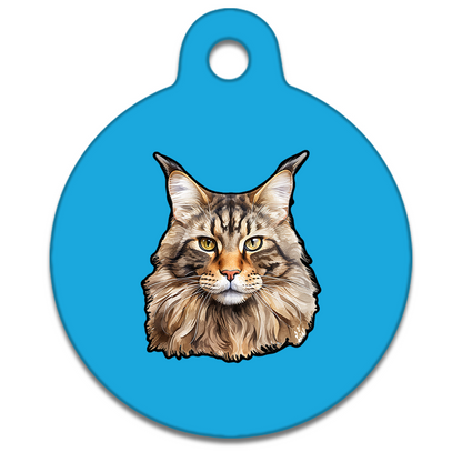 25mm Diameter Small Size - Maine Coon
