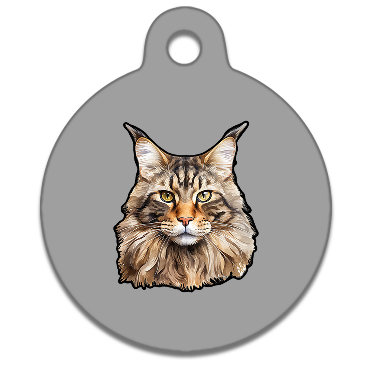 25mm Diameter Small Size - Maine Coon