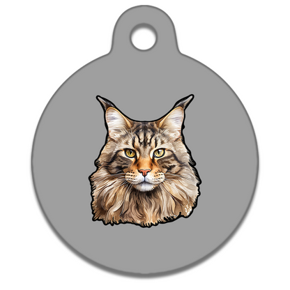25mm Diameter Small Size - Maine Coon