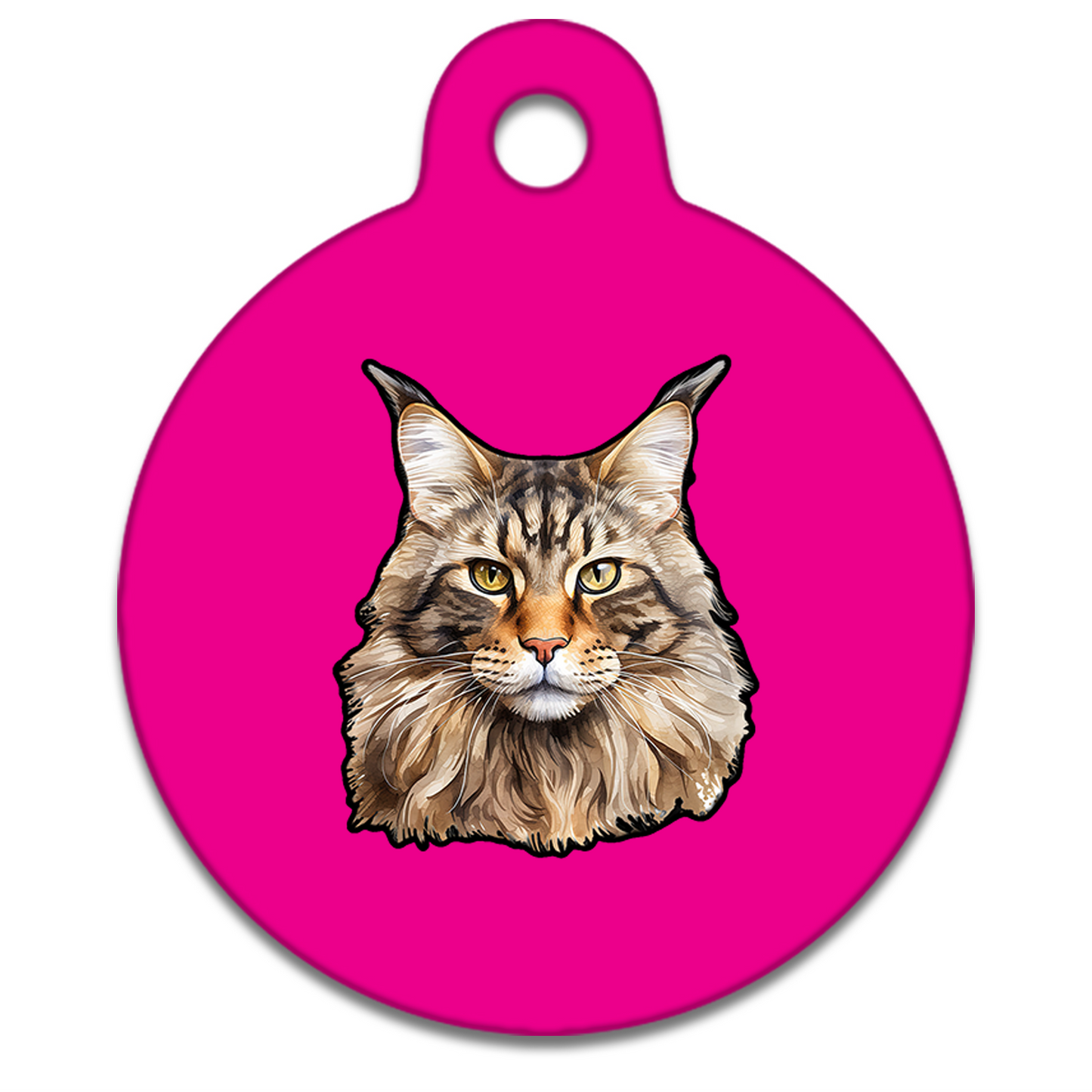 25mm Diameter Small Size - Maine Coon
