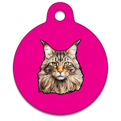 25mm Diameter Small Size - Maine Coon