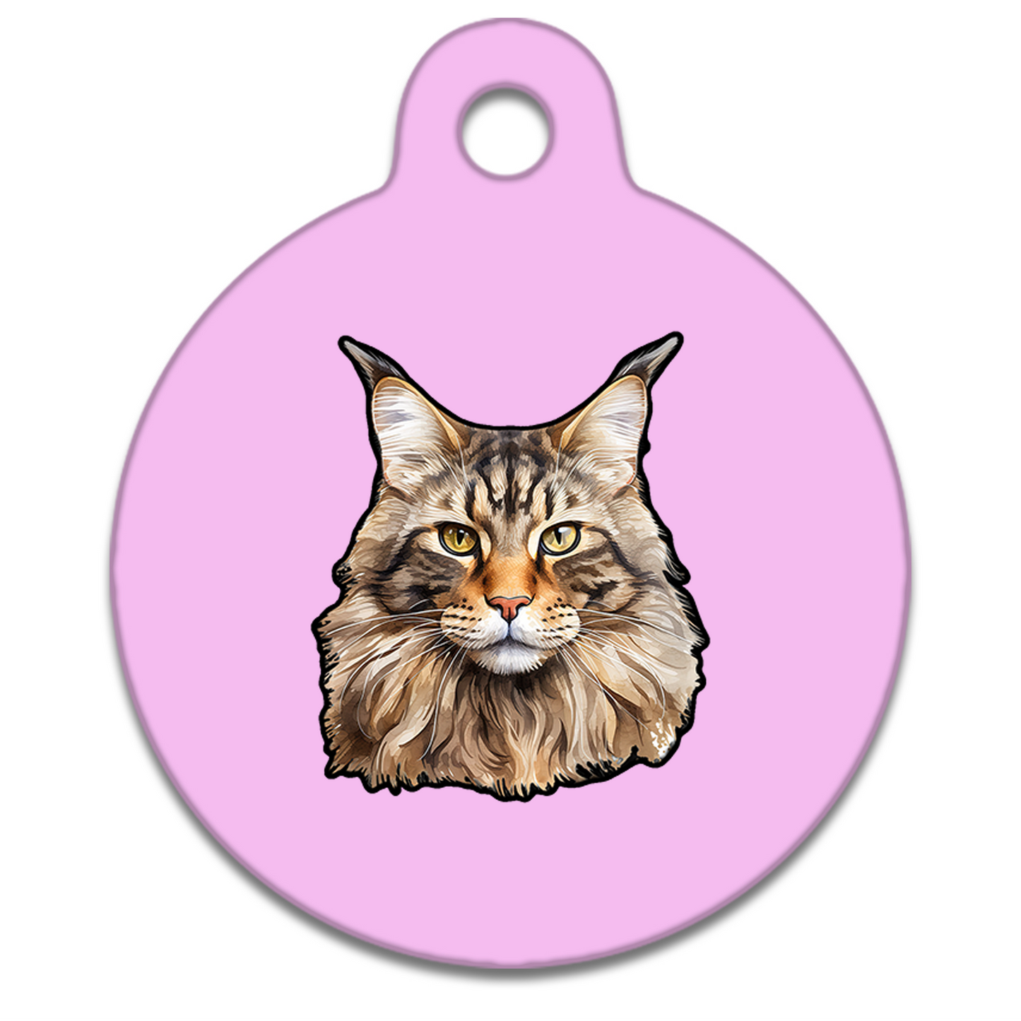 25mm Diameter Small Size - Maine Coon