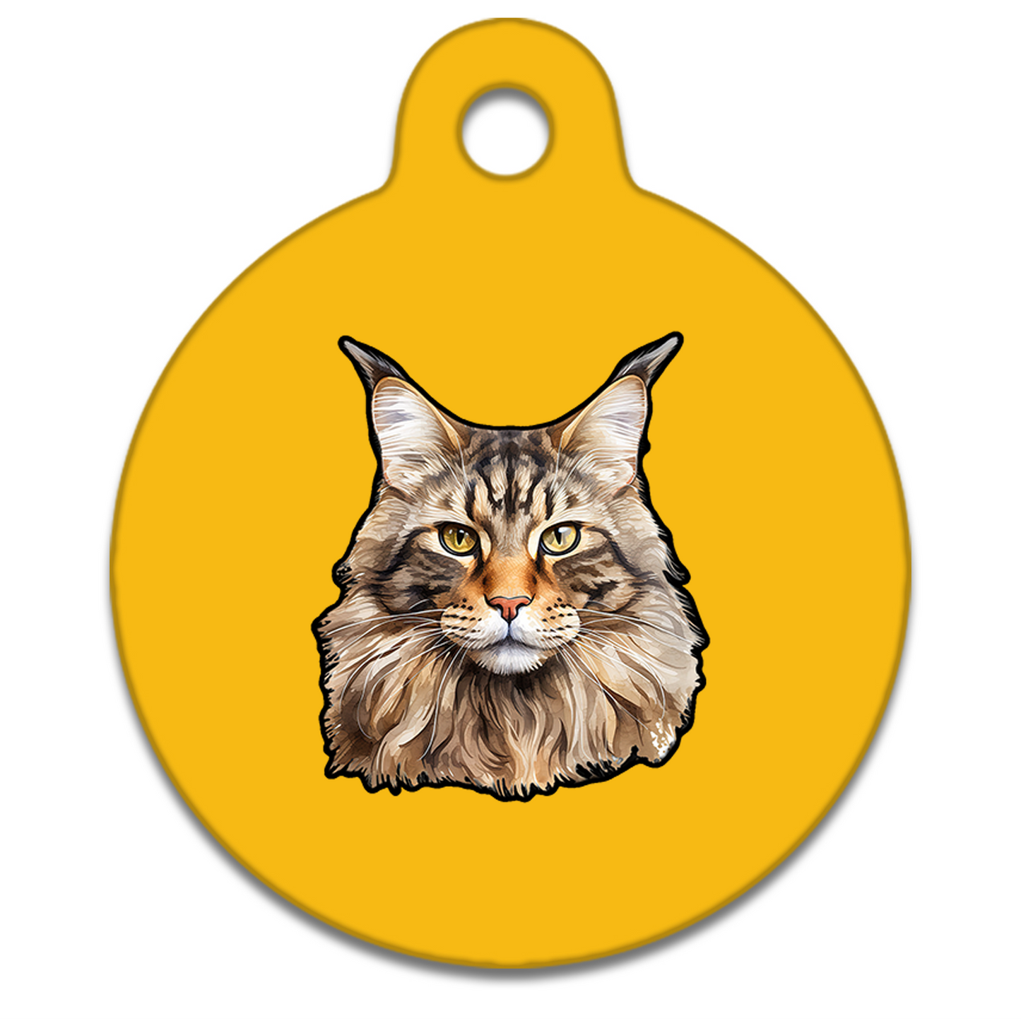 25mm Diameter Small Size - Maine Coon