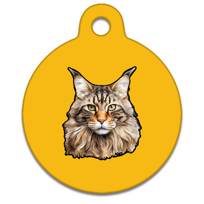 25mm Diameter Small Size - Maine Coon