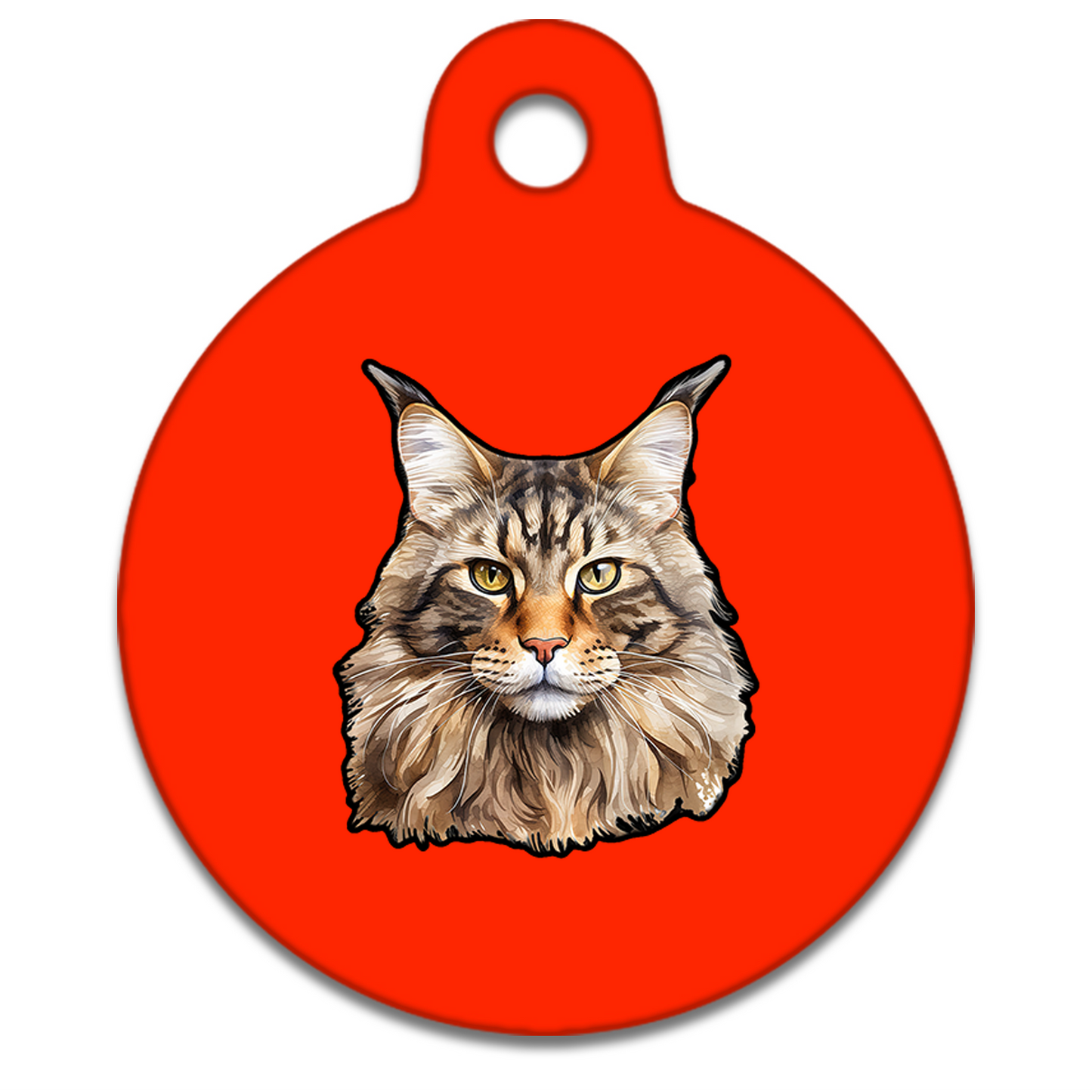 25mm Diameter Small Size - Maine Coon