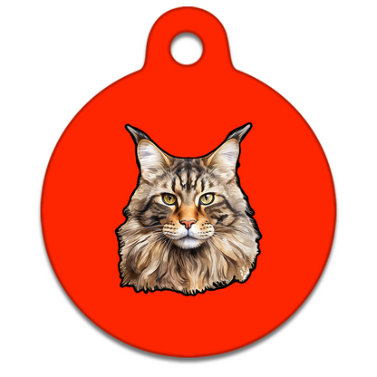 25mm Diameter Small Size - Maine Coon