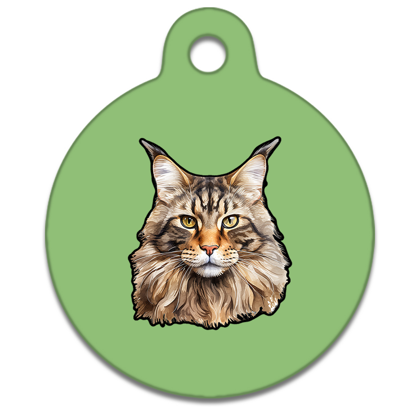 25mm Diameter Small Size - Maine Coon